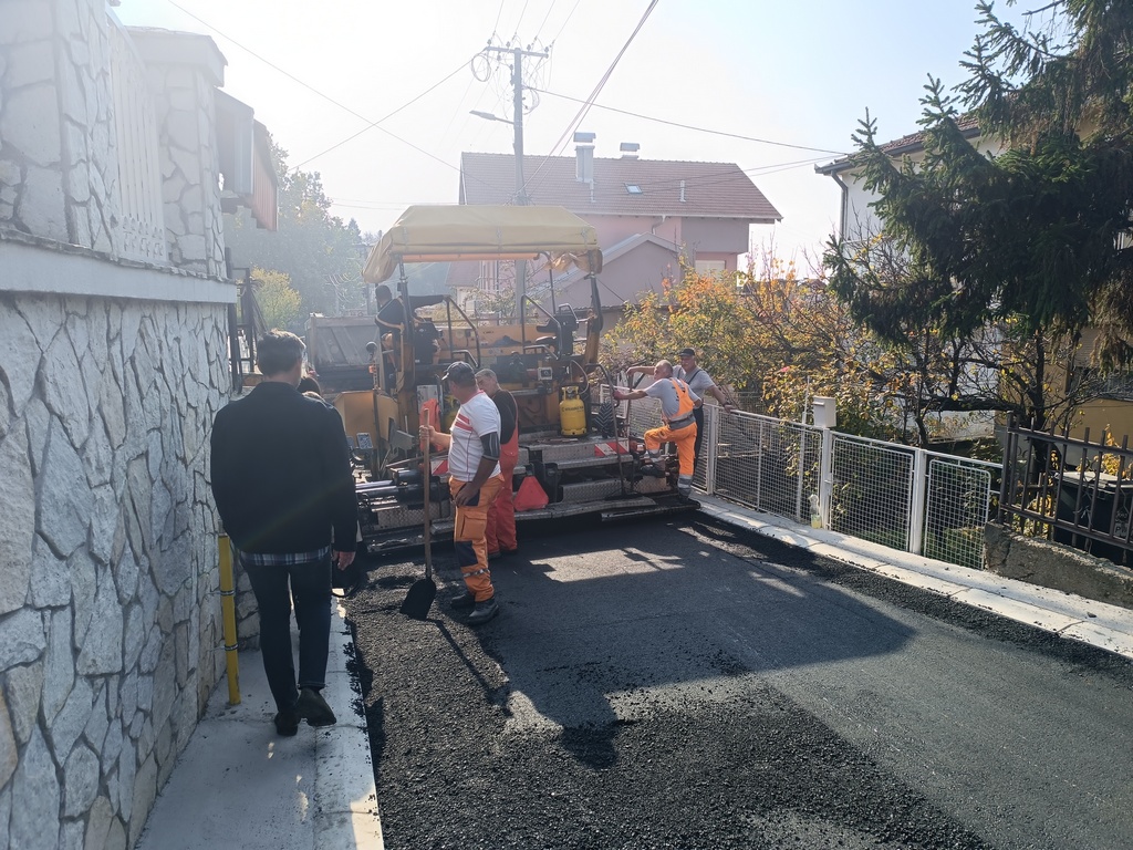 Osam miliona za asfaltiranje ulice Mare Đorđević u Leskovcu