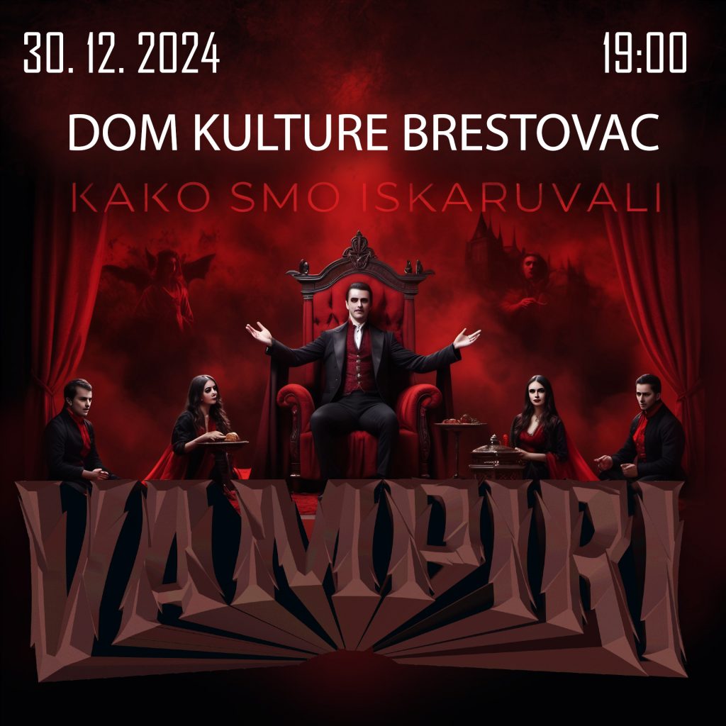 Predstava „Kako smo iskaruvali vampira“ danas u Brestovcu