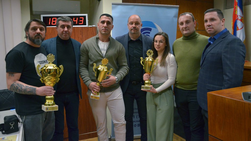 Sportisti godine Jelena Ilić i Nikola Đorđević, najbolji sportski klub OKK Vlasotince