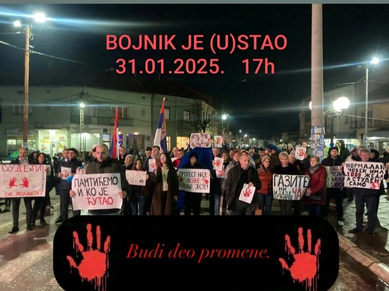 Sutra protest i u Bojniku, u subotu po prvi put u Vučju