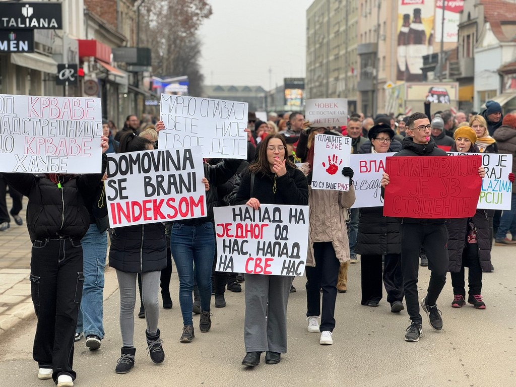 Protestna šetnja studenata sutra u Leskovcu, delom i kroz Hisar