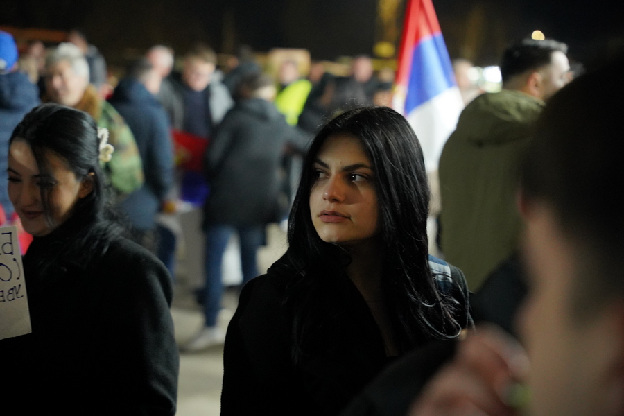 I meštani Brestovca kod Leskovca podržali studente (foto-video)