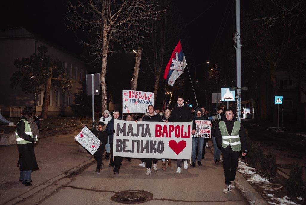 Grdeličani treći put na protestnoj šetnji: „Ispunite zahteve, ističe vam čas“