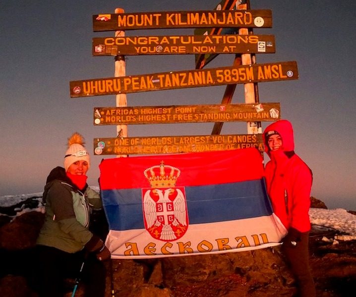 Leskovčanka osvojila vrh Kilimandžara, krov Afrike