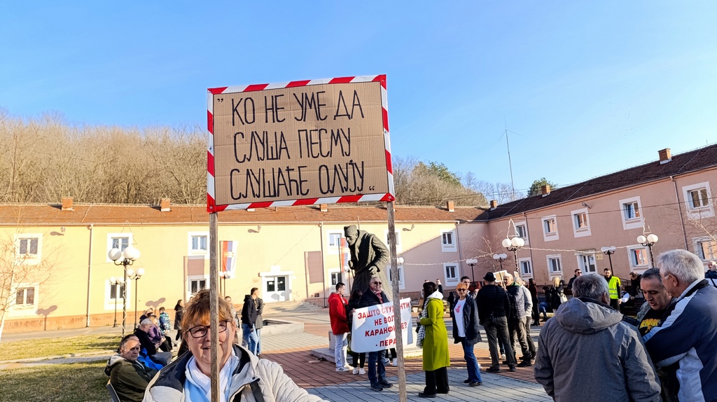 Još jedan protest prekosutra u Gadžinom Hanu