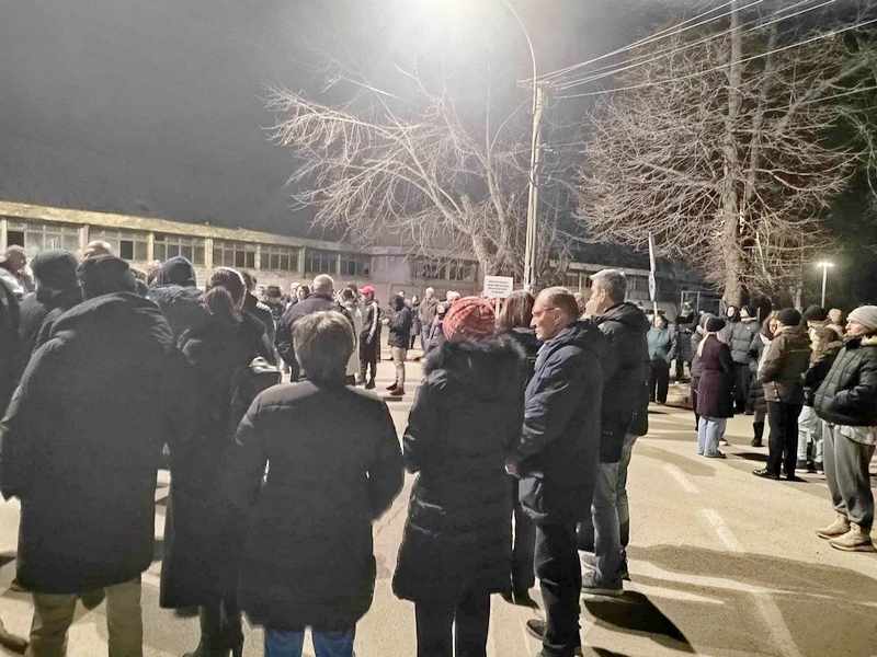 Vučjanci po drugi put šetnjom i bukom podržali srpske studente