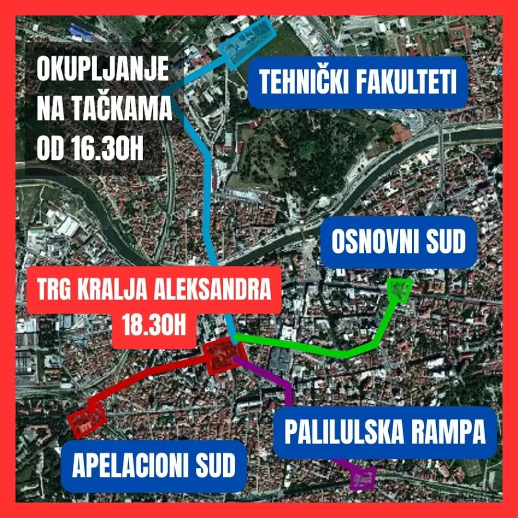 Niški studenti u subotu organizuju veliki protest, pozivaju građane da im se pridruže