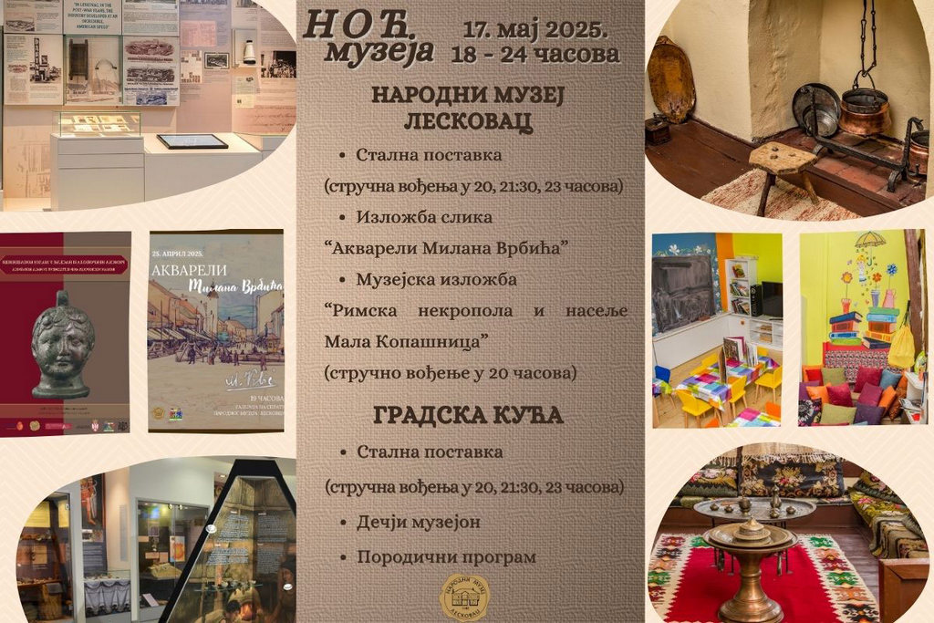 Međunarodni dan i Evropska noć muzeja u subotu