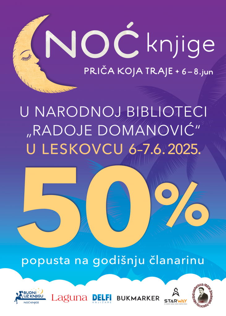 Obeležavanje 146 godina od osnivanja prve Čitaonice u Leskovcu u petak u gradskoj biblioteci