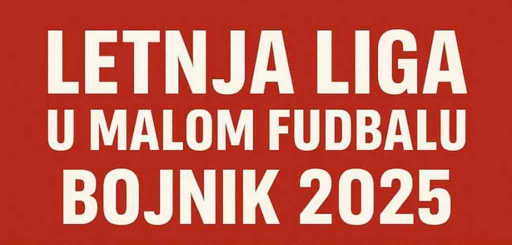 Prijava ekipa za Letnju ligu u malom fudbalu, fond nagrada 440.000 dinara