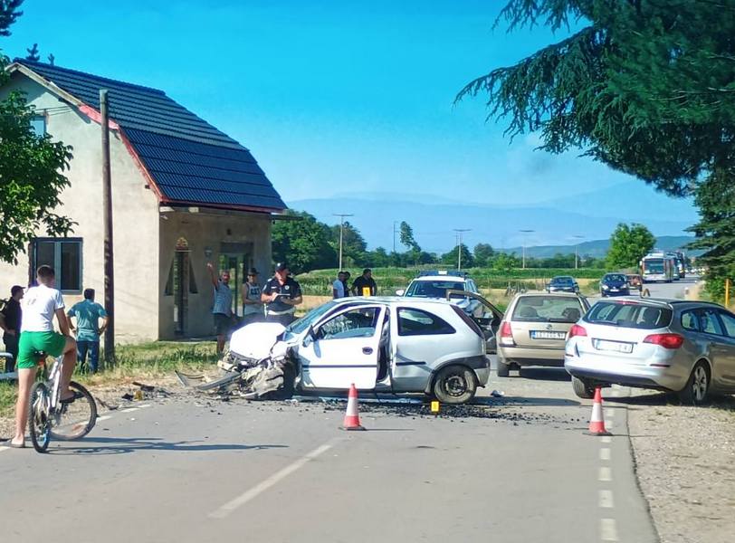 Lančani sudar na putu Leskovac – Vučje, ima povređenih