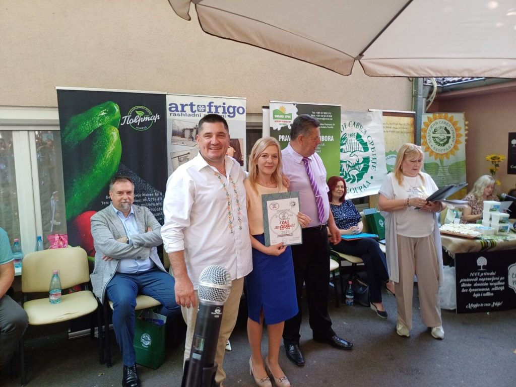 Gradu Leskovcu zahvalnica za doprinos brendiranju lokalnih etno-proizvoda
