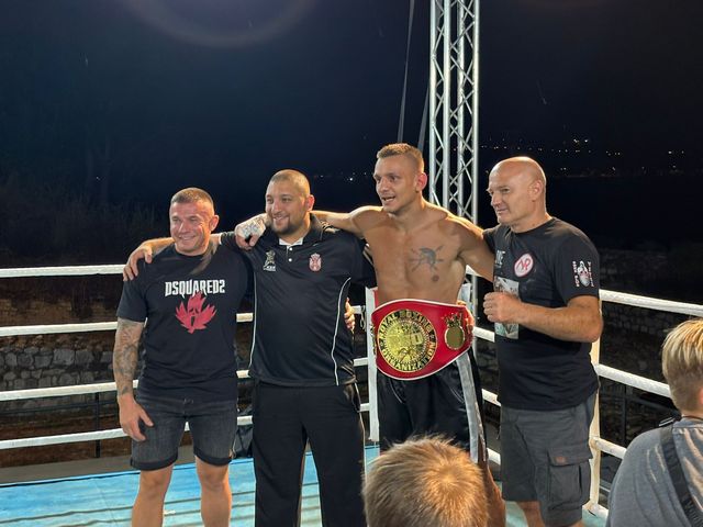 Darko Stevanović osvojio RBO šampionski pojas
