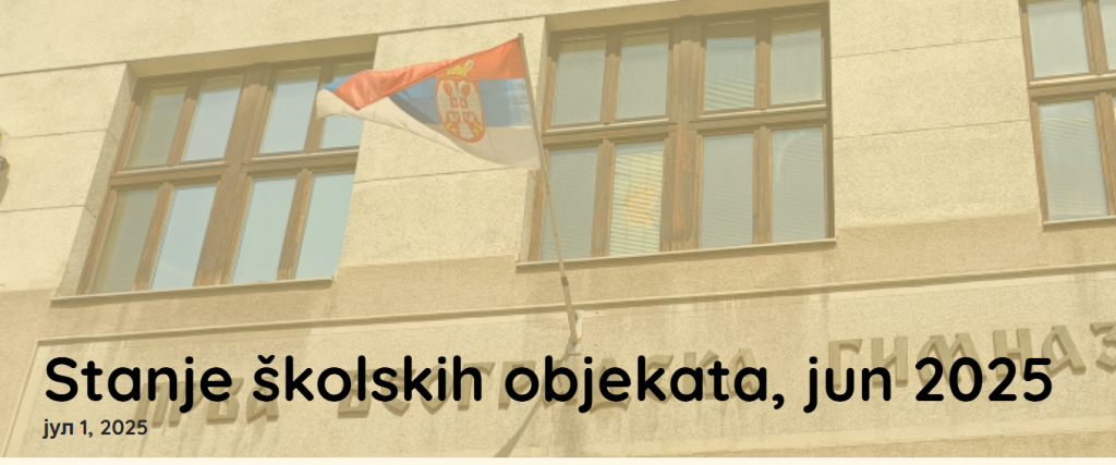 Unija srednjoškolaca: Učenici iz 73 škole prijavili oštećenja plafoni otpadaju, fasade se urušavaju