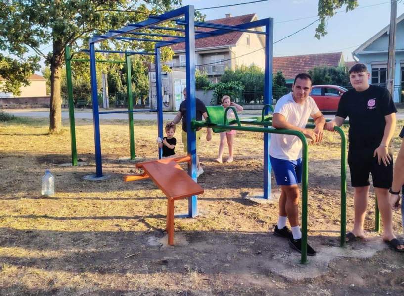Brestovac dobio teretanu na otvorenom zahvaljući neformalnoj grupi građana