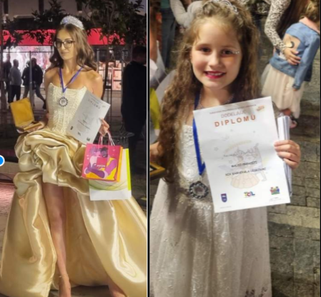 Bebe Bogdan i Darija pobednici „Puzijade“, mala princeza karnevala Magdalena Ristić, a velika -Teodora Ilić