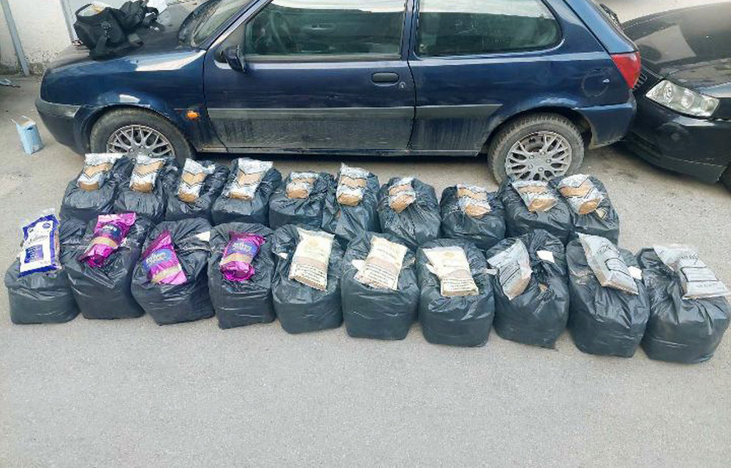 Uhapšen zbog 200 kilograma rezanog duvana
