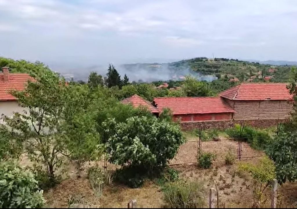 Požar i u podnožju Radan planine