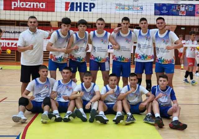 Mladi odbojkaši Jablanice osvojili drugo mesto na Međunarodnim ,,Plazma sportskim igrama” u Splitu