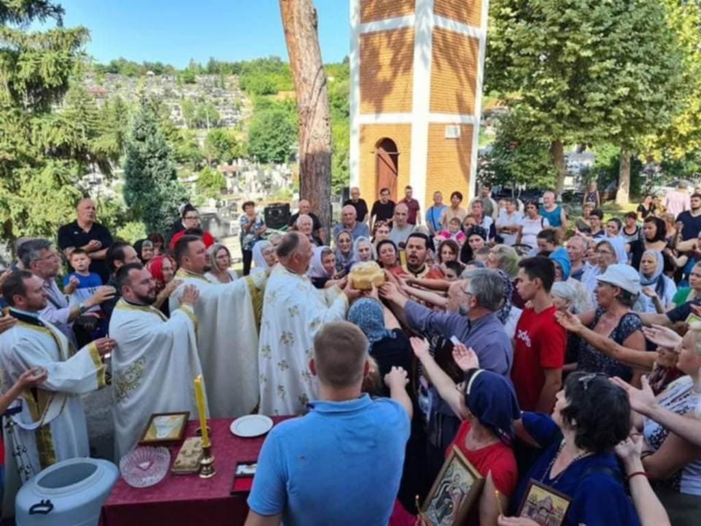 Slava hrama Svetog proroka Ilije na Hisaru, koji je podigao narod Leskovca 1889.