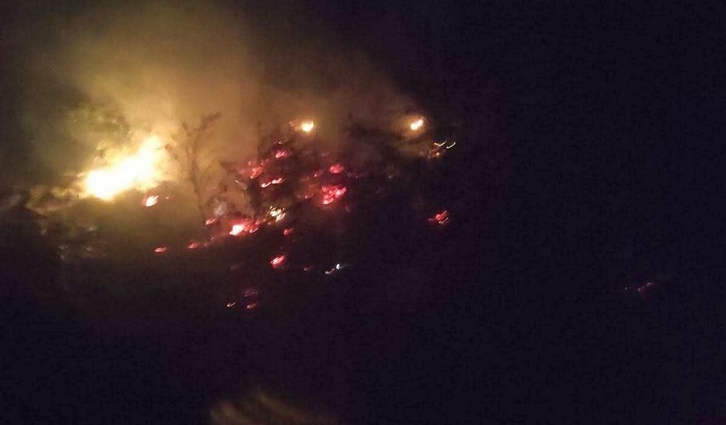 Gori nisko rastinje i stara deponija u atarima sela Navalina i Bogojevca