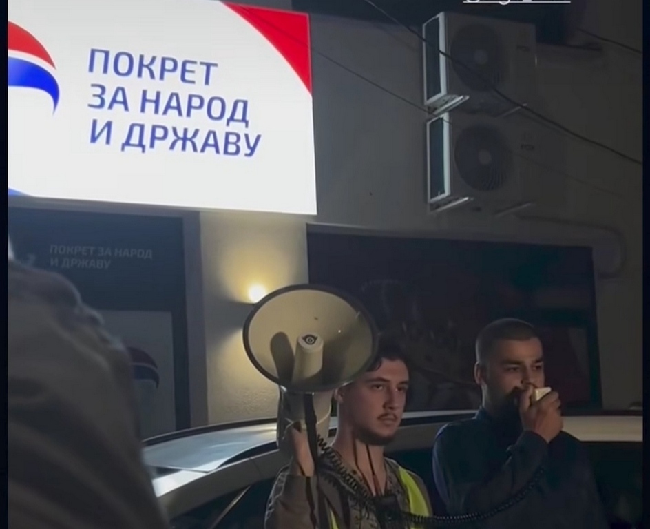 Pokret za narod i državu žali se na studente i građane