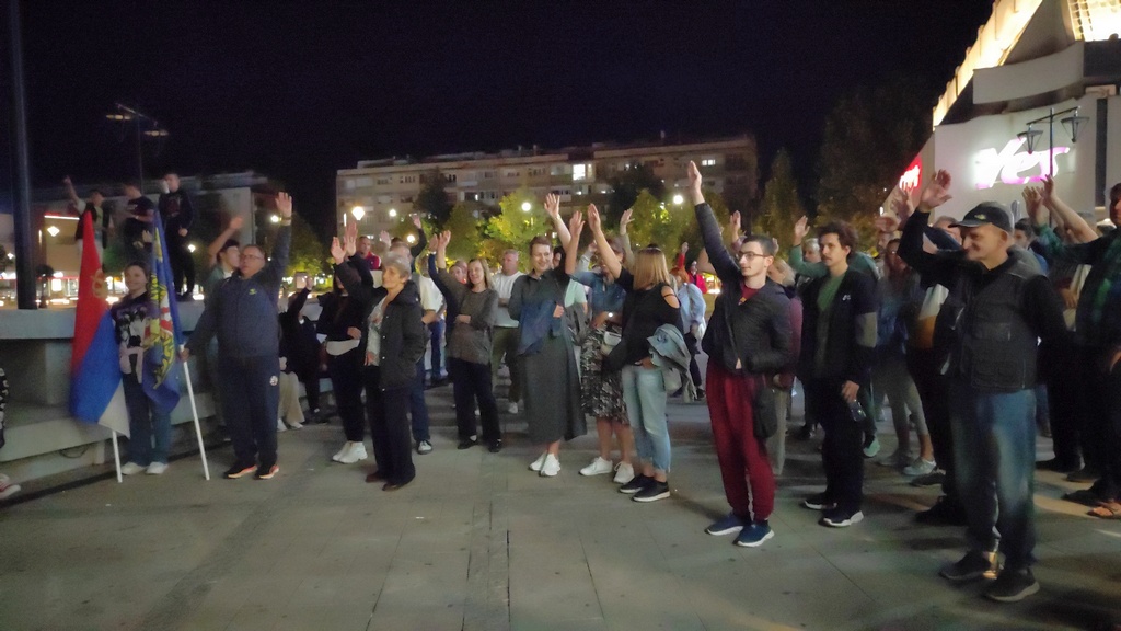 Prvi zbor građana i studenata u Leskovcu: Nećemo političko mešanje, hoćemo direktnu demokratiju