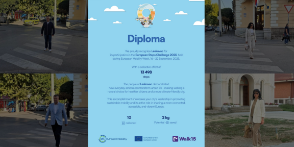 Šetnjom do diplome za lokalnu samoupravu u Leskovcu
