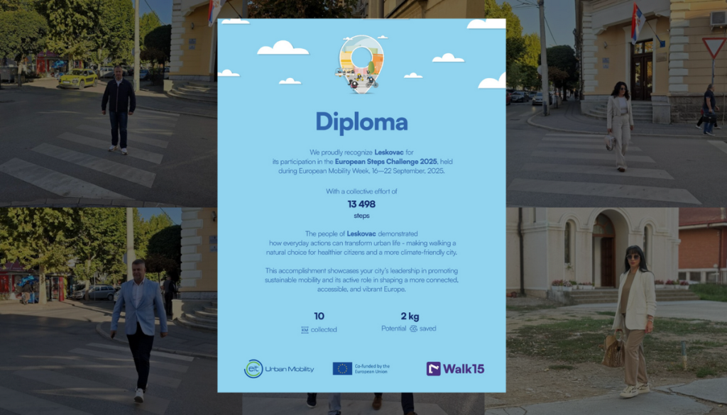 Šetnjom do diplome za lokalnu samoupravu u Leskovcu