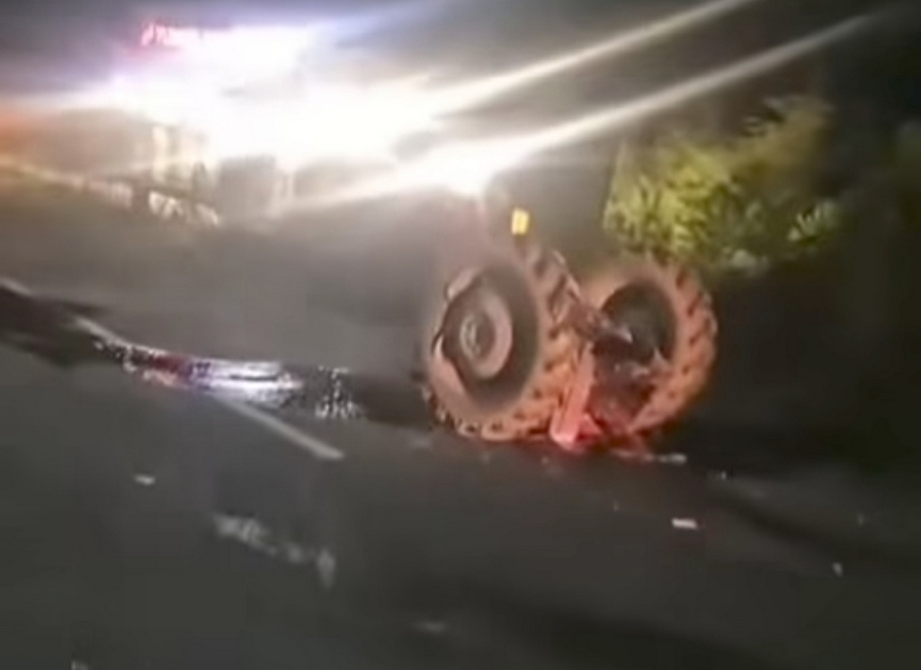 Traktorista teško povređen, vozač automobila pobegao sa lica mesta