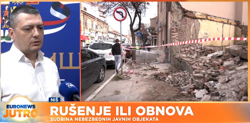 Urušeni zid ubrzao reakciju gradske vlasti