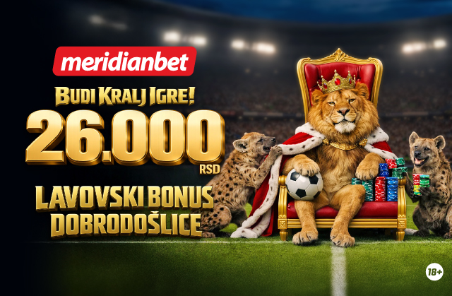 Postani kralj igre: Uzmi lavovski bonus od 26.000 dinara
