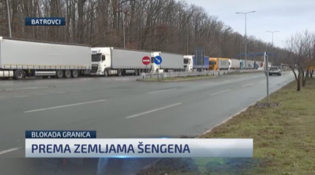 Kamiondžije od podne blokiraju granične prelaze za teretna vozila, sve dok Evropska komisija ne ispuni njihove zahteve
