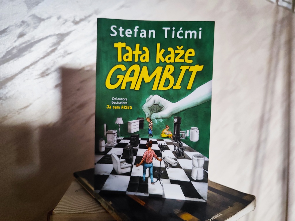 Roman Stefana Tićmija “Tata kaže gambit” u užem izboru za nagradu „Dušan Radović“