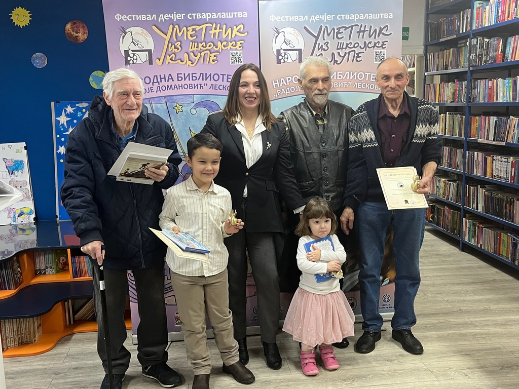 Nagrađeni „Zmajevi čitanja“ u leskovačkoj Narodnoj biblioteci