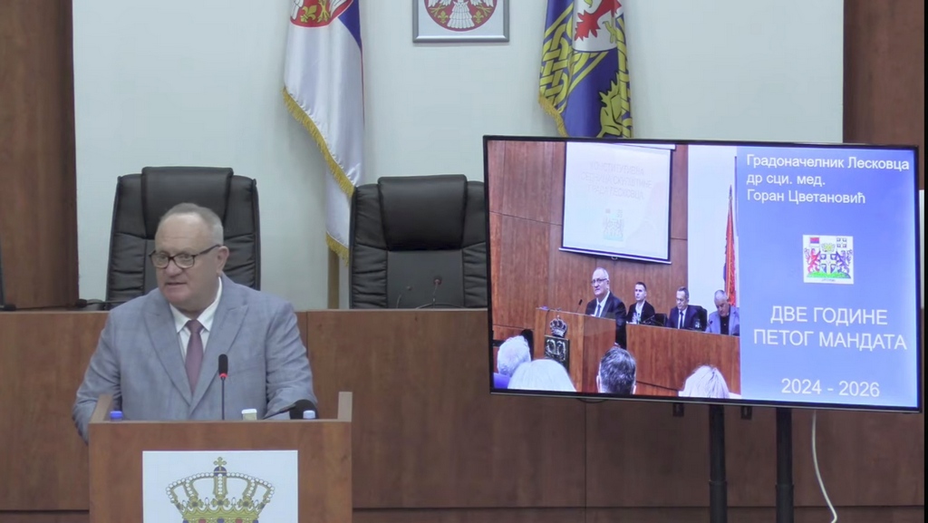 Cvetanović: Nadam se da ćemo na kraju mandata imati hrabrosti ali i rezultate da ovako stojimo pred građanima Leskovca