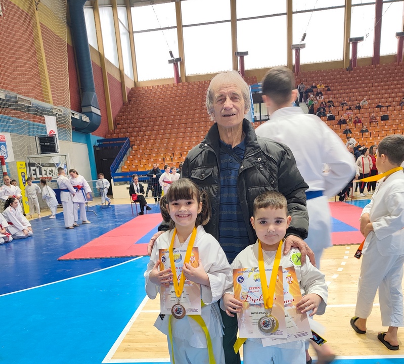 Pavle i Mina iz Lebana zablistali na IPPON turniru