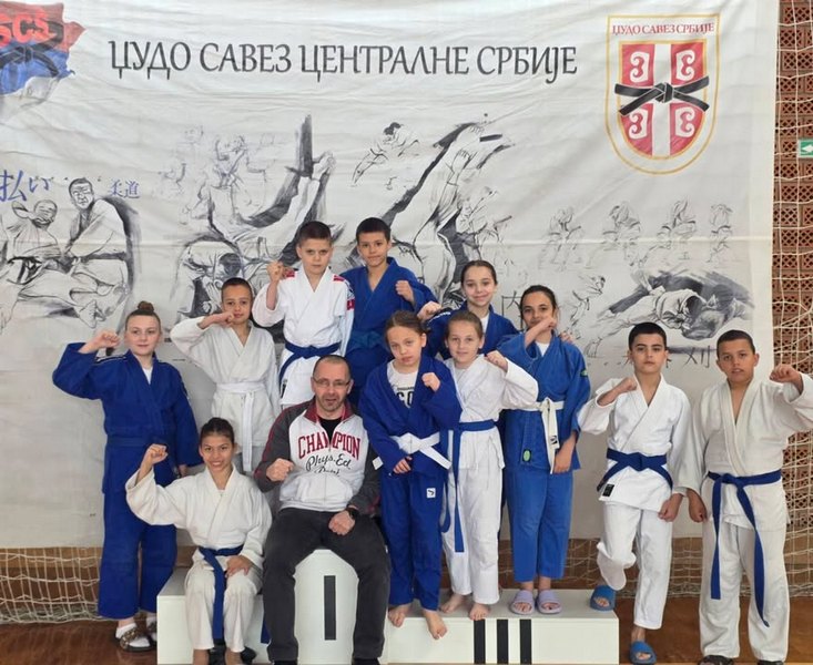 Mali džudisti donelu sedam medalja u Leskovac
