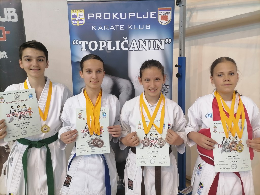 Zlatna nedelja za karatiste Topličanina u Vlasotincu
