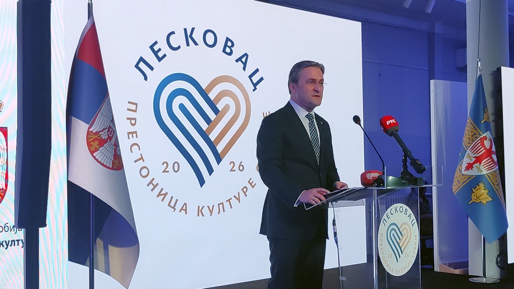 Selaković zvanično proglasio Leskovac otvorenom prestonicom kulture za 2026. godinu