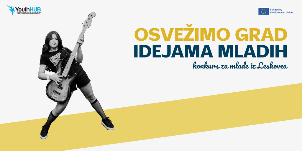 Tim 42: osvežimo grad idejama mladih – konkurs za mlade iz Leskovca