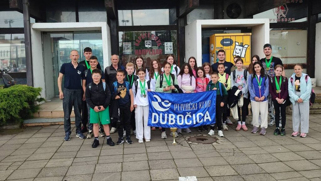 Plivački klub Dubočica vicešampion Šarengradskog kupa – 34 medalje za leskovačke plivače