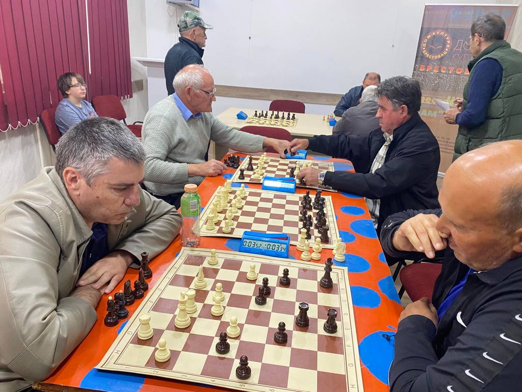 Na Prolećnom turniru u sahu pobednici Mitić Srdjan, Pešić Predrag i Ignjatović Goran