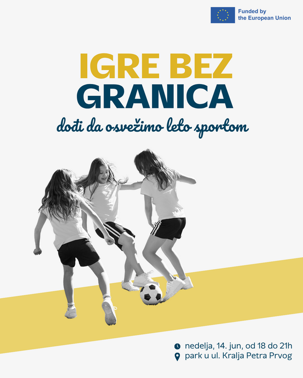 Park umesto telefona: U nedelju Igre bez granica za mlade Leskovčane