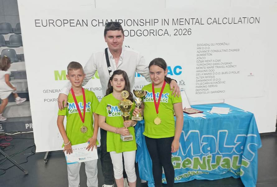 Neda Stanković iz Vranja najbolja na Olimpijadi mentalnog računanja