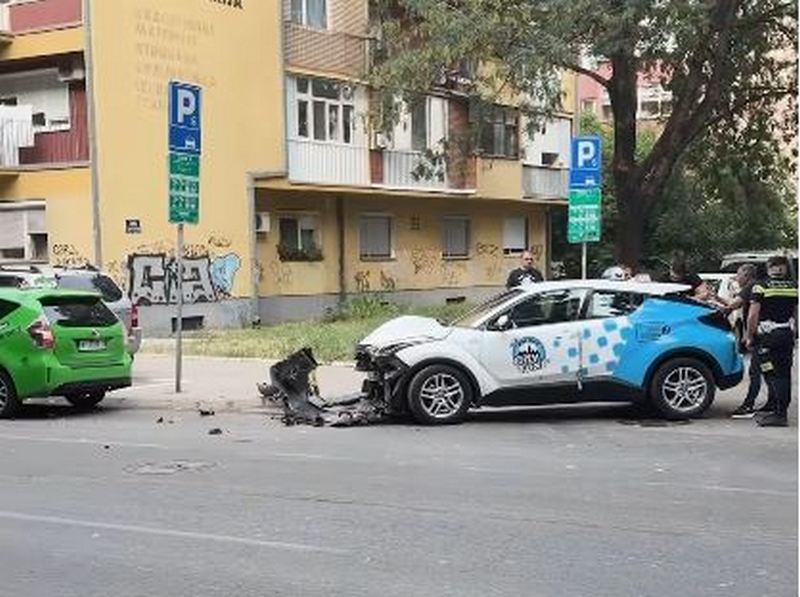 Lančani sudar u centru grada