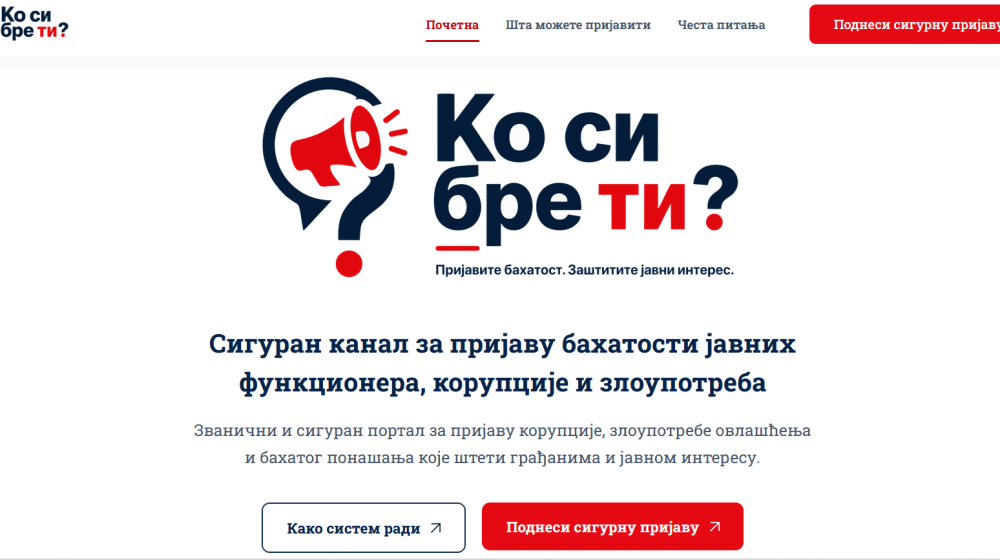 Vučićev portal „Ko si bre ti“ počeo da radi