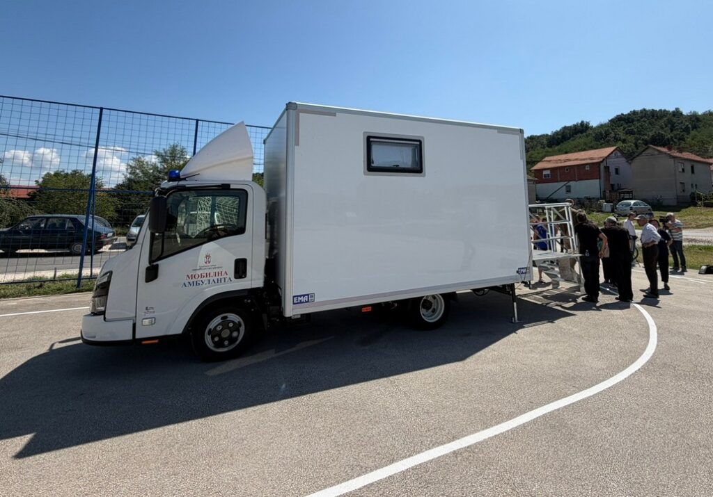 Mobilna ambulanta danas u leskovačkim selima