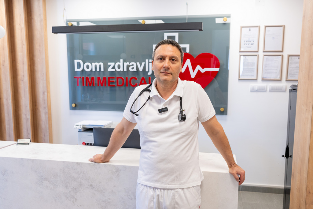 Dr Miodrag Mici Miladinović od 1. avgusta deo tima Doma zdravlja TIM Medical
