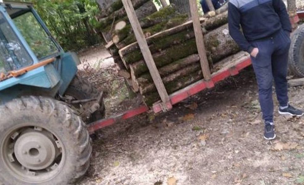 BEKSTVO TRAKTOROM Policija ga jurila preko njiva, ispaljena dva hica, povređena dva policajca